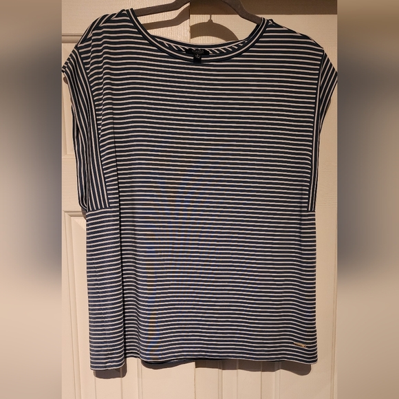 Jones New York Tops - 3/$12-Womens Striped Blouse
